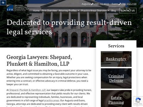 Shepard, Plunkett, Hamilton & Boudreaux, LLP