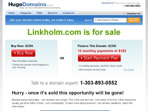 Link Holm Web Resource