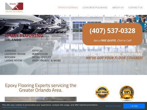 Orlando Epoxy Flooring