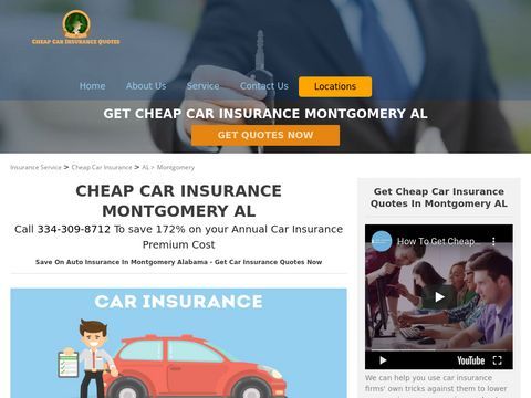 Cheap Car Insurance Montgomery AL