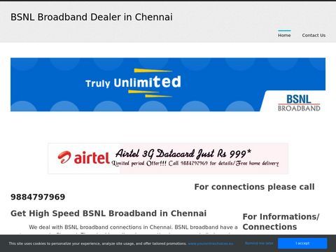 BSNL broadband dealer in Chennai