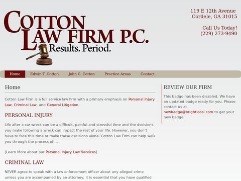Cotton Law Firm