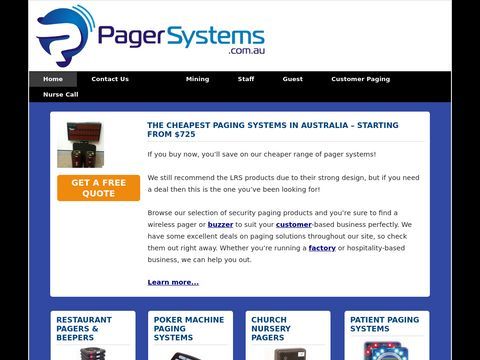 pager systems