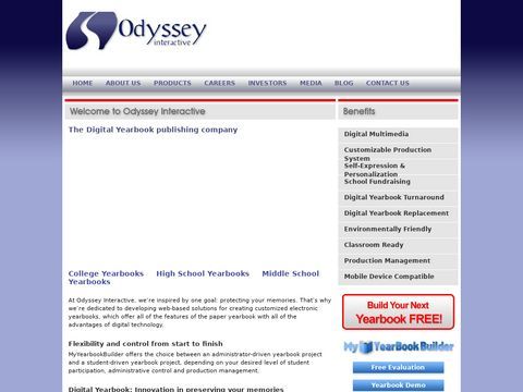 Digital Yearbook Publishing Company | Odyssey Interactive | MyYearbookBuilder.com