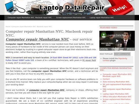 Laptop Data Repair