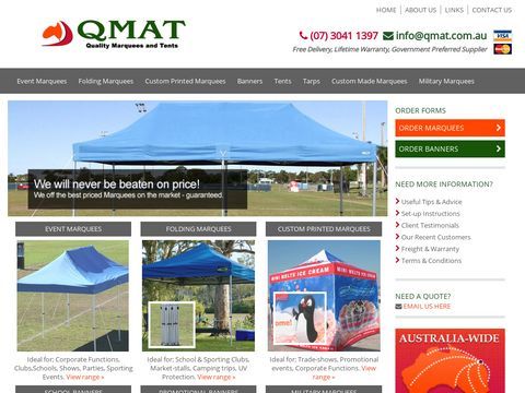 Quality Marquees and Tents (QMAT) - Marquees and Tents