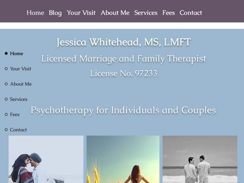 Jessica Whithead, MS, LMFT, Psychotherapy