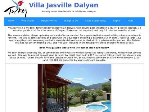 Dalyan Villa Rental