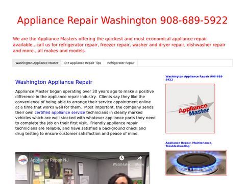 Appliance Repair Washington