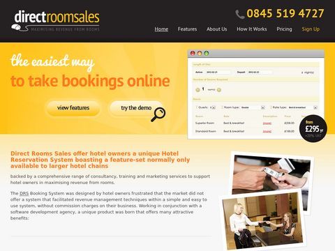 Direct Room Sales Hotel Reservation System | Maximising Revenue from Rooms