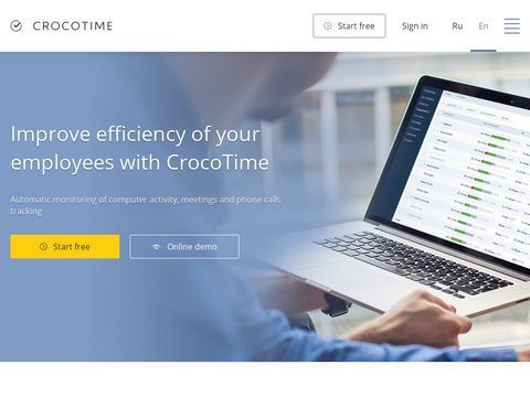 Time Tracker & Employee Timesheet Software - CrocoTime