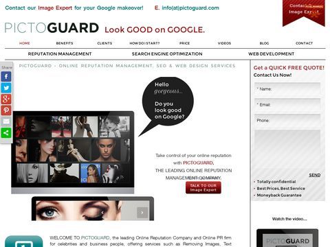 Online Reputation Management, PR Firm, SEO, Branding : Pictoguard