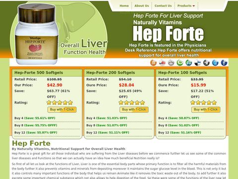 Marlyn Hep Forte 500 Softgels