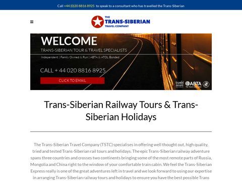 The Trans-Siberian Travel Company