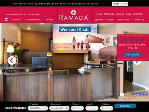 Ramada Limited - Mountain View CA Hotel