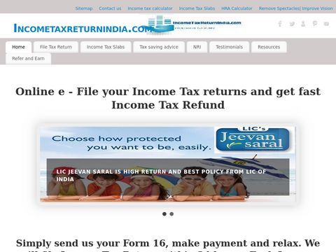 Online e-File of Income Tax Returns, Salary Returns by Income Tax consultants for fast Income Tax Refunds in Delhi, Gurgaon, Noida, Faridabad, Bangalore, Hyderabad, Pune,Mumbai and Kolkata in India