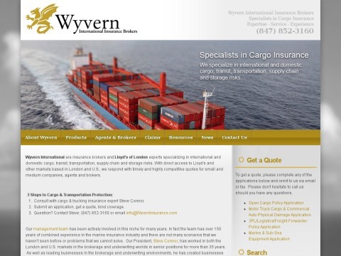 Marine Cargo Insurance by Wyvern International