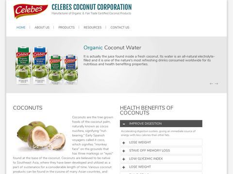 Celebes Coconut Corporation | Manufacturer