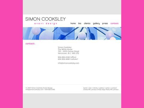 Simon Cooksley Event Design