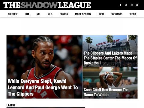 The Shadow League | SPORTS. CULTURE. LIFE...with the real