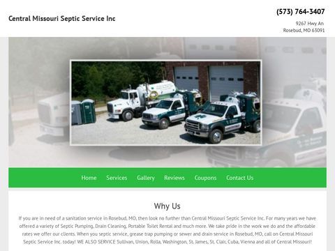 Central Missouri Septic Service Inc