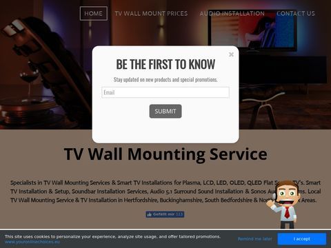 Wall Mounting TV Service