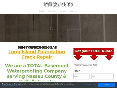 Basement Waterproofing Long Island