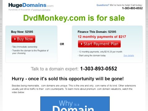 *DVD Monkey* for bestselling DVDs at great prices