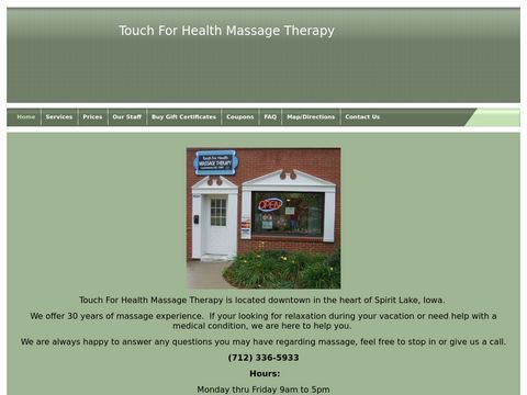 Touch For Health Massage Therapy