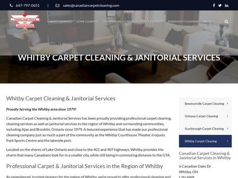 Canadian Carpet Cleaning & Janitorial Services