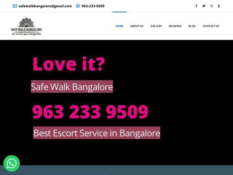 Bangalore escorts | safewalkbnaglore