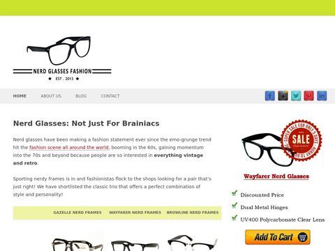 Nerd Glasses Fashion