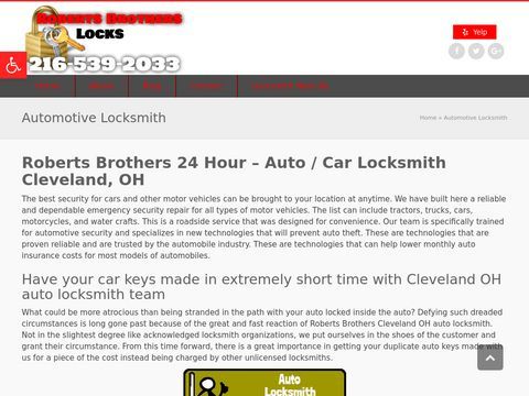 Roberts Brothers Auto Locksmith