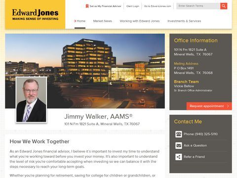 Edward Jones - Financial Advisor: Jimmy Walker