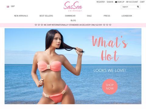 Sexy swimwear, luxury bikinis, swimsuits – SasSea Swimwear