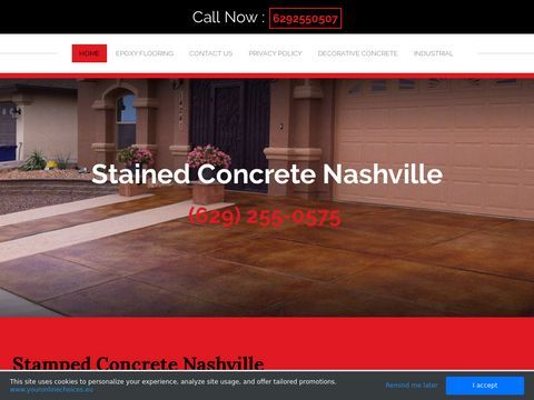 Stained Concrete Nashville TN