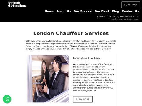 Premium Chauffeur Services in London