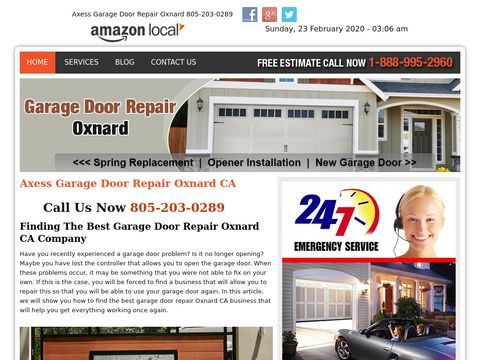 Axess Garage Door repair Oxnard