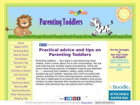 Parenting Toddlers and Young Children