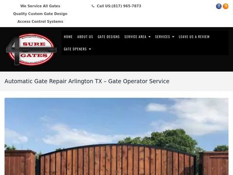 4 Sure Gates Arlington TX - Repair & Installation