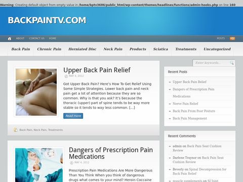 Treating Lower Back Pain