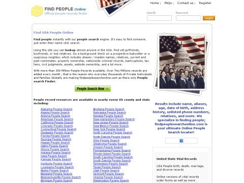 Find People Search Online, Find USA People Search