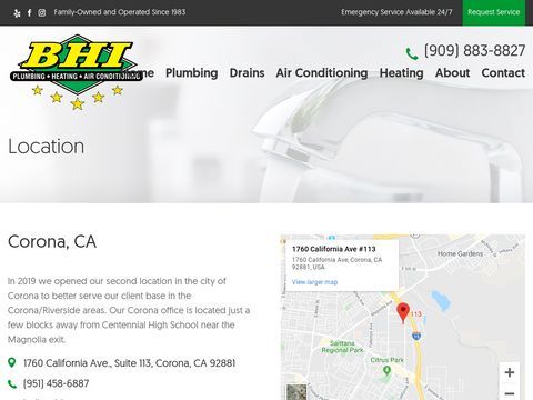 BHI Plumbing Heating & Air Conditioning