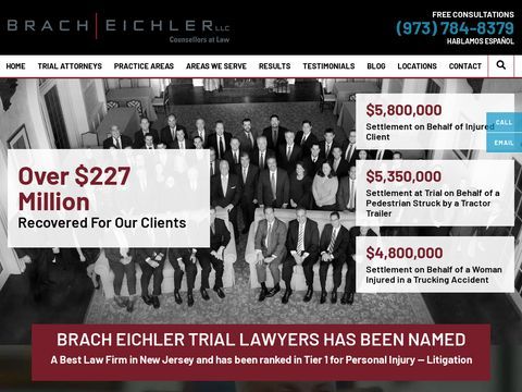 Brach Eichler Trial Lawyers