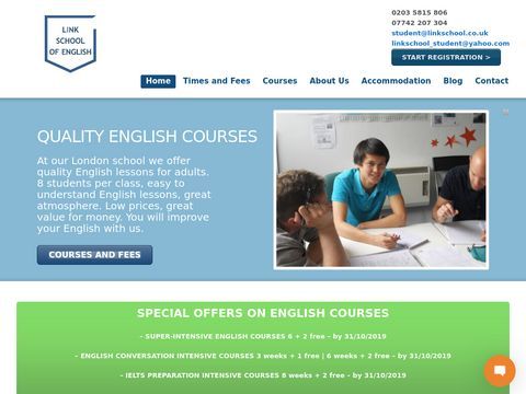 Link School of English in London