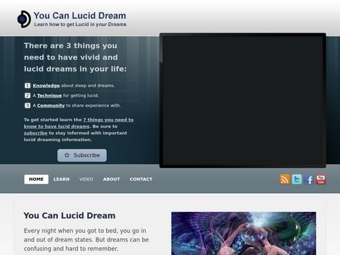 You Can Lucid Dream