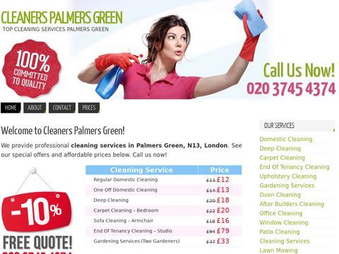 Cleaners Palmers Green Ltd.