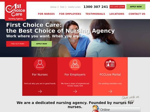 Nursing Jobs with First Choice Care