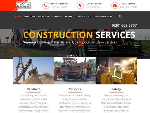 Missouri and Kansas Road Construction Materials, Quarries & More | APAC KS-MO