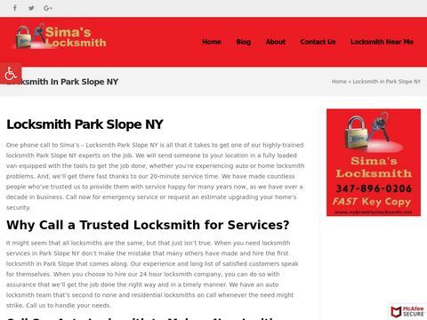 Simas - Locksmith Park Slope NY